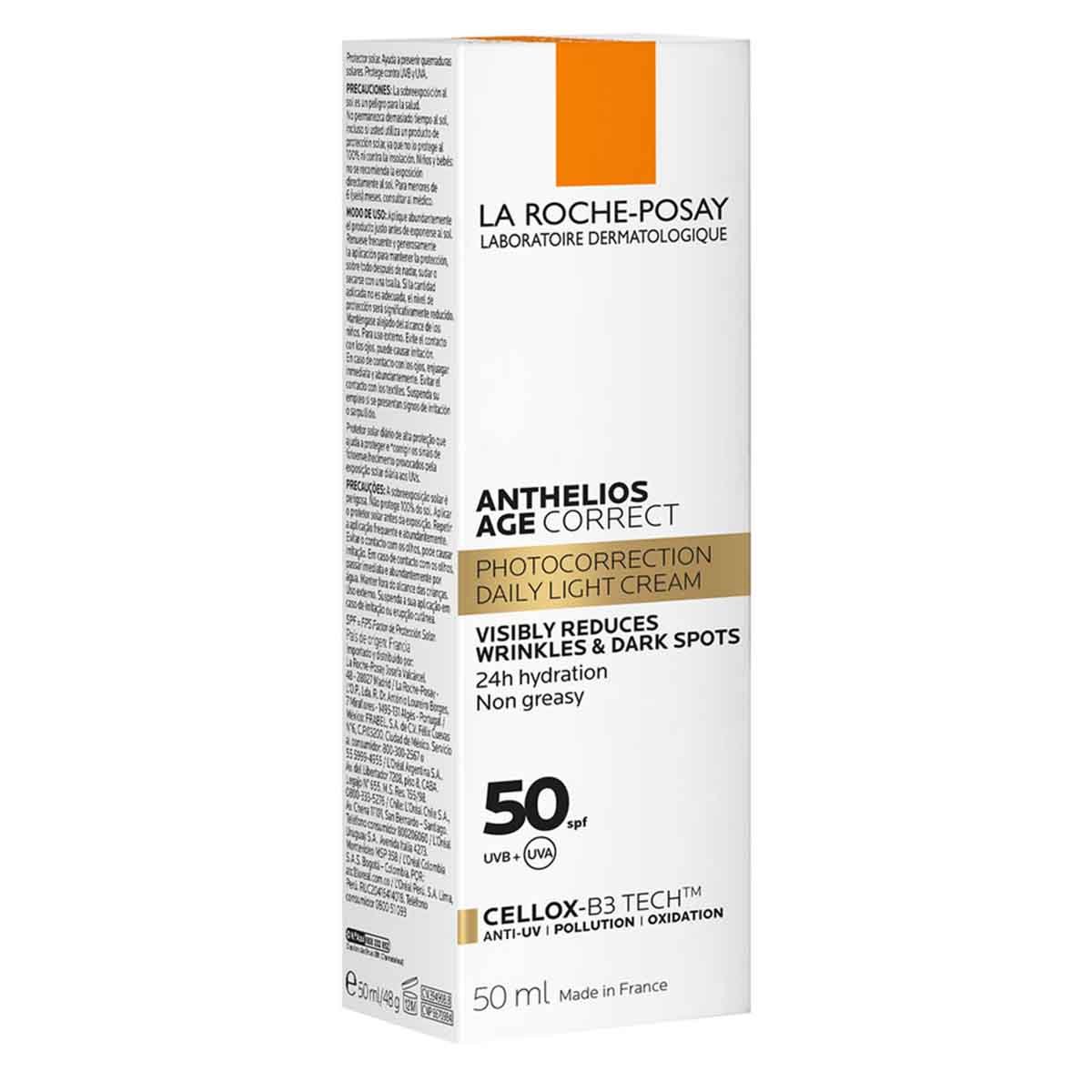 LRP Anthelios Age correct SPF50 Packaging With Cover