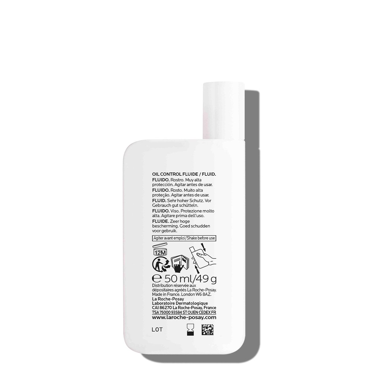 Anthelios UVMUNE 400 oil control fluid spf50+ La RochePosay