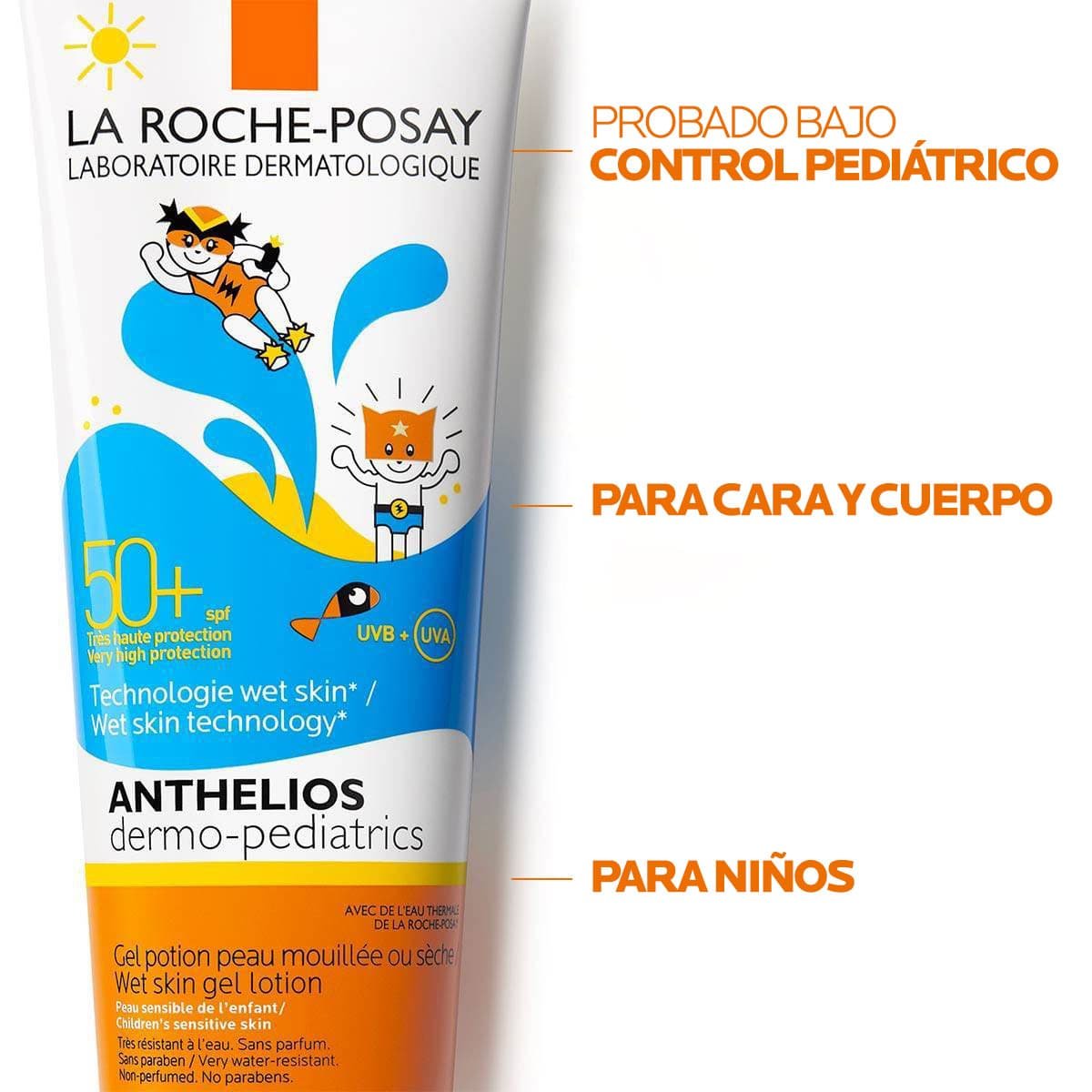 La Roche Posay ProductPage Sun Anthelios Wet Skin Gel DP Spf50 3337875