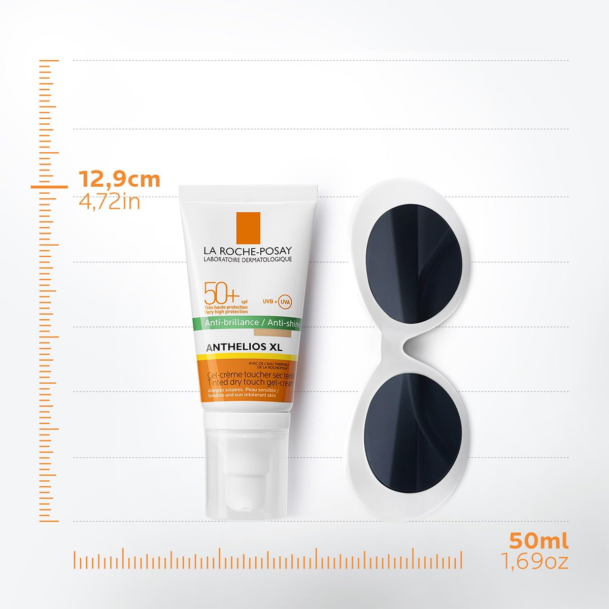 La Roche Posay ProductPage Sun Anthelios XL Tinted Dry Touch Gel Cream